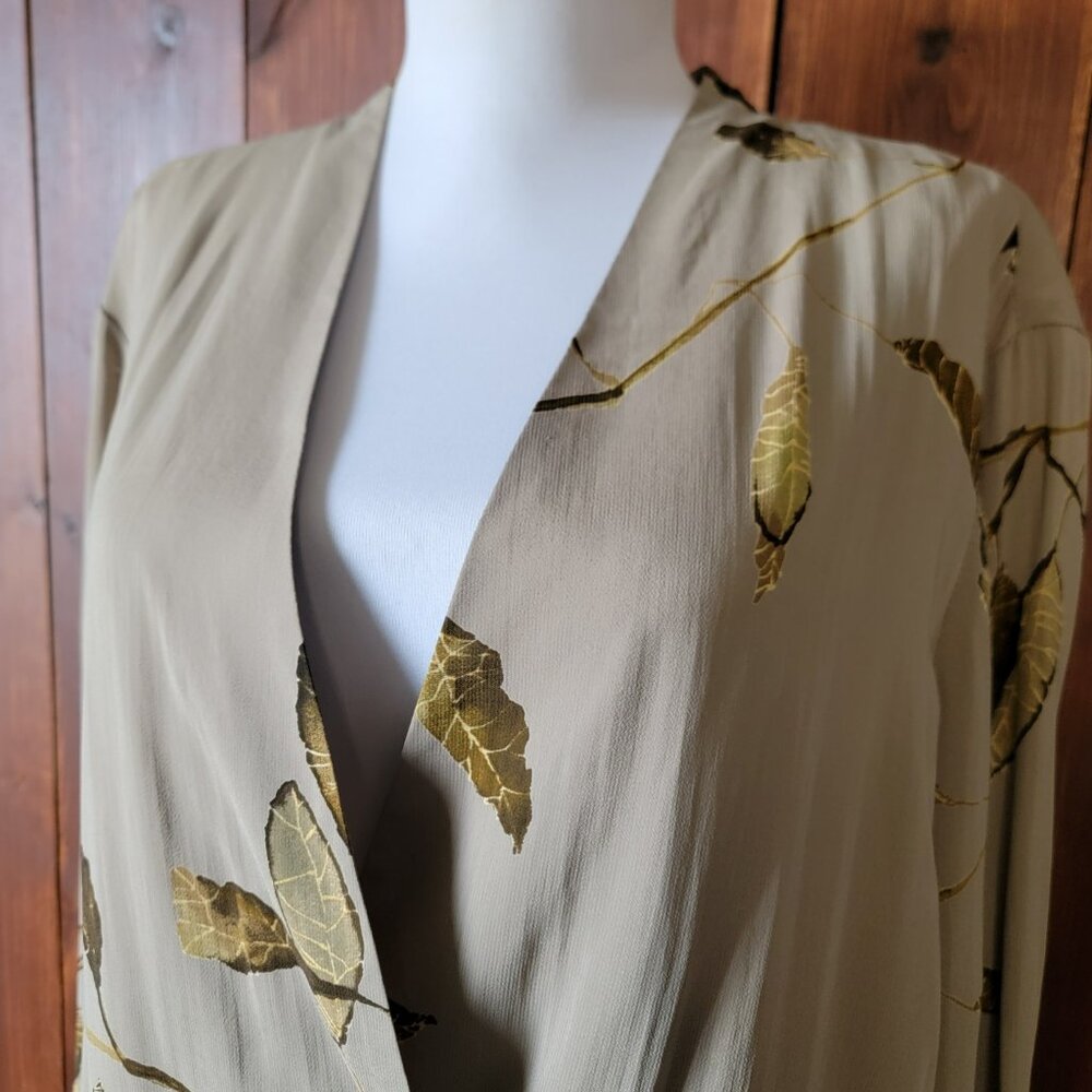New Old Stock Russell Kemp 16 Taupe Gold Leaf Layering Jacket Deadstock USA Made - Picture 5 of 16